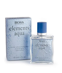 HUGO BOSS ELEMENTS AQUA EDT FOR MEN 