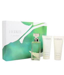 CALVIN KLEIN ETERNITY 100ML GIFT SET FOR WOMEN