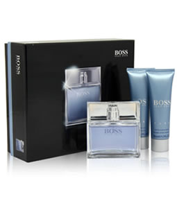 HUGO BOSS PURE 3 PCS EDT GIFT SET FOR MEN