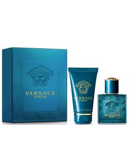 VERSACE EROS 2 PCS TRAVEL GIFT SET FOR MEN