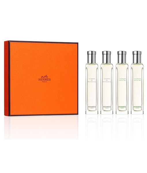 hermes mini perfume set