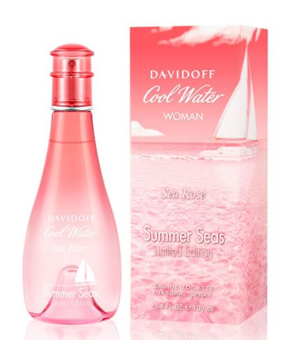 DAVIDOFF COOL WATER SEA ROSE SUMMER SEAS LIMITED EDITION EDT FOR WOMEN