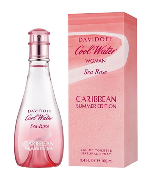 DAVIDOFF COOL WATER SEA ROSE CARIBBEAN SUMMER EDT FOR WOMEN