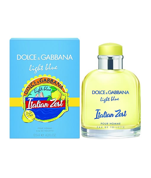light blue zest dolce gabbana