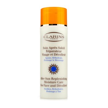 clarins sun face