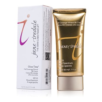 JANE IREDALE GLOW TIME FULL COVERAGE MINERAL BB CREAM SPF 25 - BB7  50ML/1 JANE IREDALE GLOW TIME FULL COVERAGE MINERAL BB CREAM SPF 25 - BB7  50ML/1.7OZ