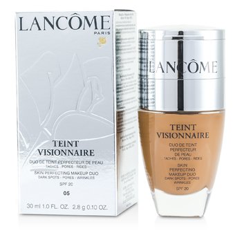 LANCOME TEINT VISIONNAIRE SKIN PERFECTING MAKE UP DUO SPF 20 - # 05 BEIGE NOISETTE  30ML+2.8G