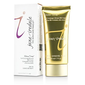JANE IREDALE GLOW TIME FULL COVERAGE MINERAL BB CREAM SPF 25 - BB6  50ML/1 JANE IREDALE GLOW TIME FULL COVERAGE MINERAL BB CREAM SPF 25 - BB6  50ML/1.7OZ