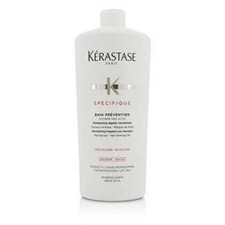 KERASTASE SPECIFIQUE BAIN PREVENTION NORMALIZING FREQUENT USE SHAMPOO (NORMAL HAIR - HAIR THINNING RISK)  1000ML/34OZ