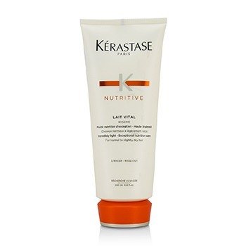 KERASTASE NUTRITIVE LAIT VITAL INCREDIBLY LIGHT - EXCEPTIONAL NUTRITION CARE (FOR NORMAL TO SLIGHTLY DRY HAIR)  200ML/6.8OZ