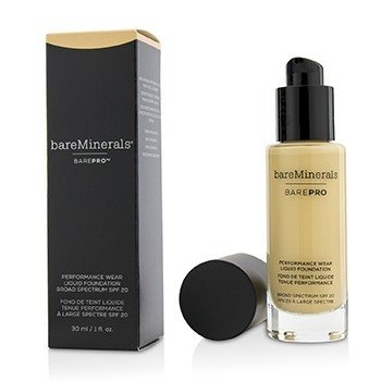 Bareminerals Barepro Performance Wear Liquid Foundation Spf 07 Warm Light 30ml 1oz Makeup Singapore