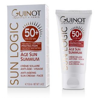 GUINOT SUN LOGIC AGE SUN SUMMUM ANT-AGEING SUN CREAM FOR FACE SPF 50+  50ML/1.7OZ