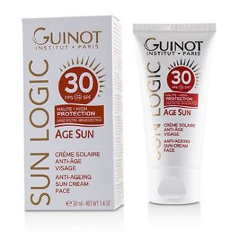 GUINOT SUN LOGIC AGE SUN ANTI-AGEING SUN CREAM FOR FACE SPF 30  50ML/1.7OZ
