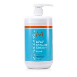 MOROCCANOIL RESTORATIVE HAIR MASK - FOR WEAKENED AND DAMAGED HAIR (SALON PRODUCT)  1000ML/33.8OZ