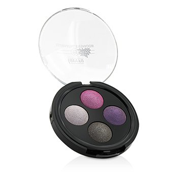 LAVERA ILLUMINATING EYESHADOW QUATTRO - # 02 LAVENDER COUTURE  -