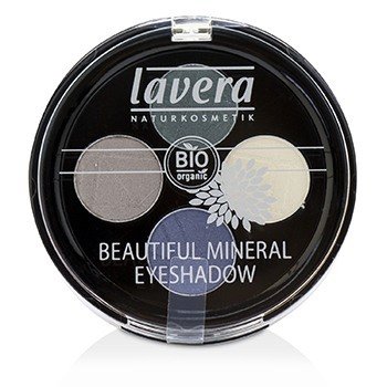 LAVERA BEAUTIFUL MINERAL EYESHADOW QUATTRO - # 08 EDGY TONES  4X0.8G/0.026OZ