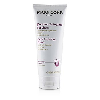 MARY COHR FRESH CLEANSING CREAM WASH-OFF CLEANSER - FOR ALL SKIN TYPES  200ML/5.9OZ