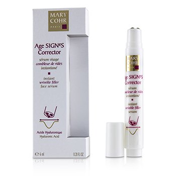 MARY COHR AGE SIGNES CORRECTOR - INSTANT WRINKLE FILLER SERUM  6ML/0.2OZ