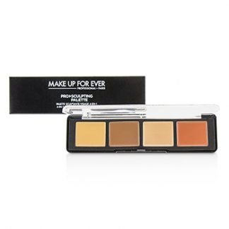 MAKE UP FOR EVER PRO SCULPTING PALETTE 4 IN 1 FACE CONTOURING PALETTE - # 40 TAN  10G/0.32OZ
