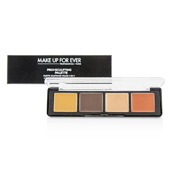 MAKE UP FOR EVER PRO SCULPTING PALETTE 4 IN 1 FACE CONTOURING PALETTE - # 50 DARK  10G/0.32OZ