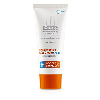 MBR MEDICAL BEAUTY RESEARCH MEDICAL SUNCARE HIGH PROTECTION FACE CREAM SPF 30  100ML/3.4OZ
