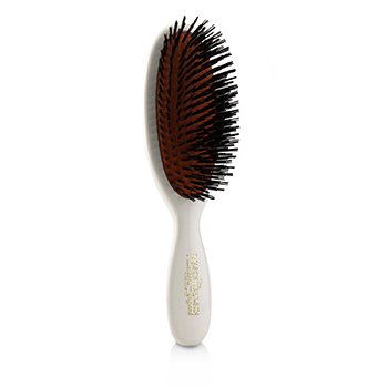 MASON PEARSON BOAR BRISTLE - POCKET BRISTLE PURE BRISTLE HAIR BRUSH B4 - # IVORY (GENERALLY USED FOR FINE HAIR)  1PC