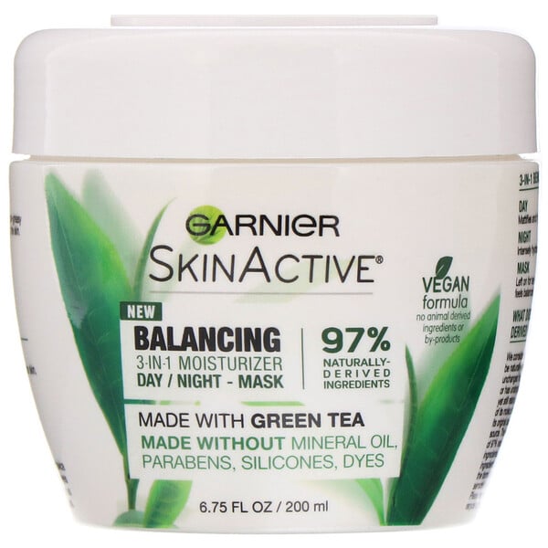 garnier skinactive green tea moisturiser