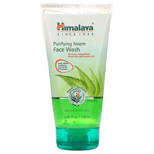 himalaya purifying neem face wash is good for oily skin