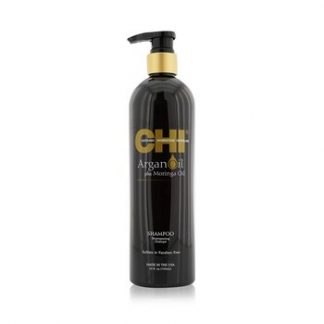 CHI Argan Oil Plus Moringa Oil Shampoo - Sulfate & Paraben Free  739ml/25oz