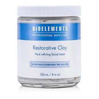 Bioelements Restorative Clay Pore Refining Treatment Mask (Salon Size, For Combination / Oily Skin)  236ml/8oz