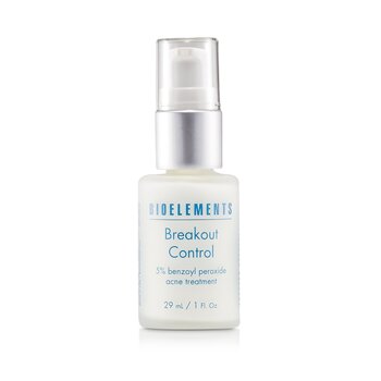 Bioelements Breakout Control - 5% Benzoyl Peroxide Acne Treatment (For Very Oily, OIly, Combination, Acne Skin Types)  29ml/1oz