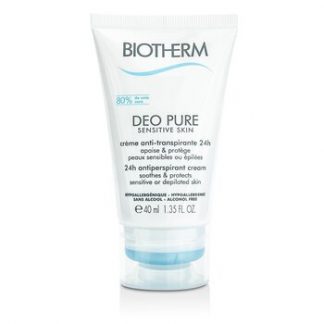 Biotherm Deo Pure 24H Antiperspirant Cream (Sensitive Skin)  40ml/1.35oz