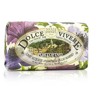 Nesti Dante Dolce Vivere Fine Natural Soap - Portofino - Flax, Rose Water & Marine Lily  250g/8.8oz