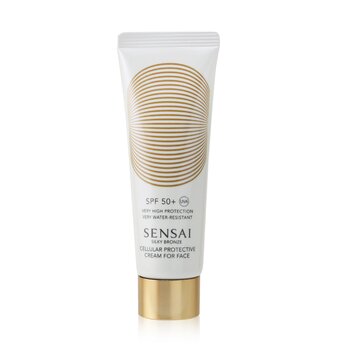 Kanebo Sensai Silky Bronze Anti-Ageing Sun Care - Cellular Protective Cream For Face SPF50  50ml/1.7oz