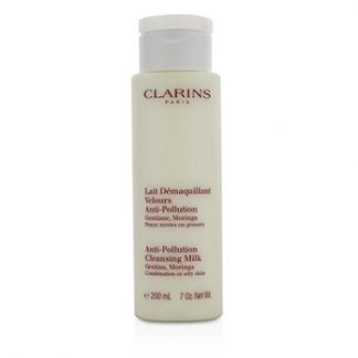 Clarins Anti-Pollution Cleansing Milk - Combination or Oily Skin  200ml/7oz