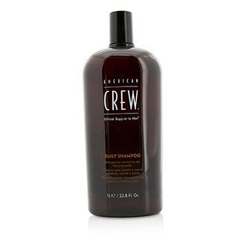 American Crew Men Daily Shampoo (For Normal to Oily Hair and Scalp)  1000ml/33.8oz