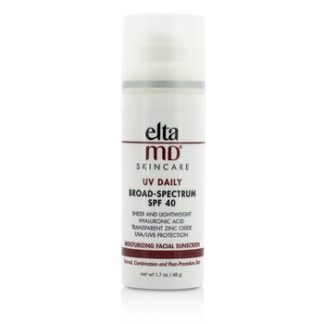 EltaMD UV Daily Moisturizing Facial Sunscreen SPF 40 - For Normal, Combination & Post-Procedure Skin  48g/1.7oz