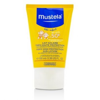 Mustela Very High Protection Sun Lotion SPF50+ - Sun Sensitive & Intolerant Skin  100ml/3.3oz