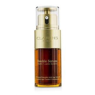 Clarins Double Serum (Hydric + Lipidic System) Complete Age Control Concentrate  30ml/1oz