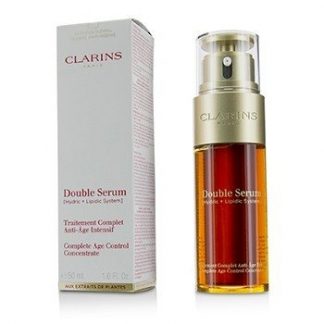Clarins Double Serum (Hydric + Lipidic System) Complete Age Control Concentrate  50ml/1.6oz