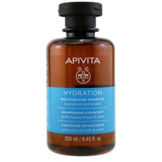 Apivita Moisturizing Shampoo with Hyaluronic Acid & Aloe (For All Hair Types)  250ml/8.45oz
