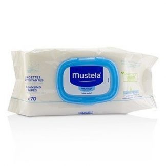 Mustela Cleansing Wipes - Delicately Fragranced (For Normal Skin)  70wipes