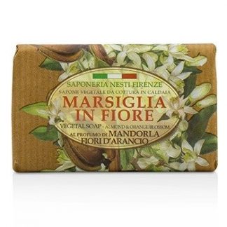 Nesti Dante Marsiglia In Fiore Vegetal Soap - Almond & Orange Bloosom  125g/4.3oz