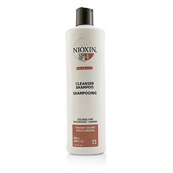Nioxin Derma Purifying System 4 Cleanser Shampoo (Colored Hair, Progressed Thinning, Color Safe)  500ml/16.9oz