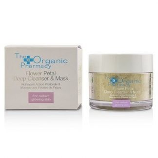 The Organic Pharmacy Flower Petal Deep Cleanser & Mask - For Radiant Glowing Skin  60g/2.14oz
