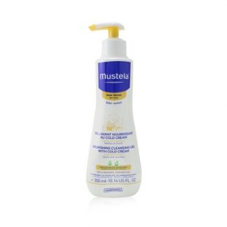 Mustela Nourishing Cleansing Gel with Cold Cream For Hair & Body - For Dry Skin  300ml/10.14oz