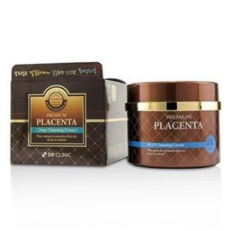3W Clinic Premium Placenta Deep Cleansing Cream  300ml/10oz