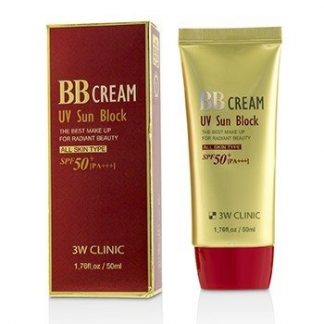 3W Clinic UV Sun Block BB Cream SPF50+ PA+++  50ml/1.76oz