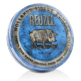 Reuzel Blue Pomade (Strong Hold, Water Soluble)  113g/4oz