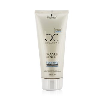 Schwarzkopf BC Bonacure Scalp Genesis Purifying Shampoo (For Normal to Oily Scalps)  200ml/6.7oz